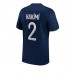 Cheap Paris Saint-Germain Achraf Hakimi #2 Home Football Shirt 2022-23 Short Sleeve